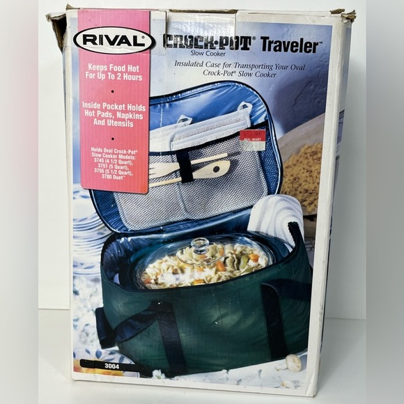 Rival Kitchen Rival Traveler Insulated Case For Transporting Oval